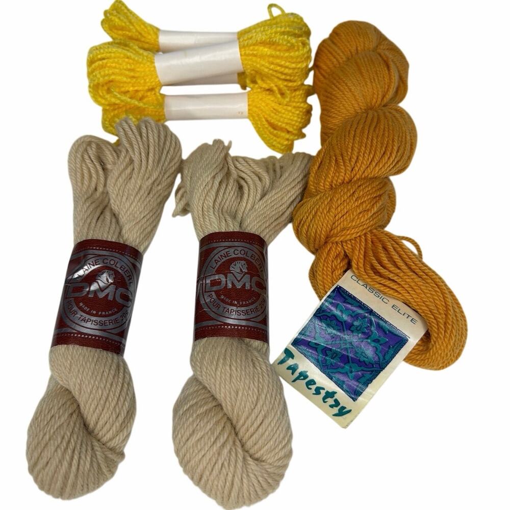 DMC Mohair Wool Tapestry Yarn Thread Craft DIY Gift Crochet Embroidery Scarf